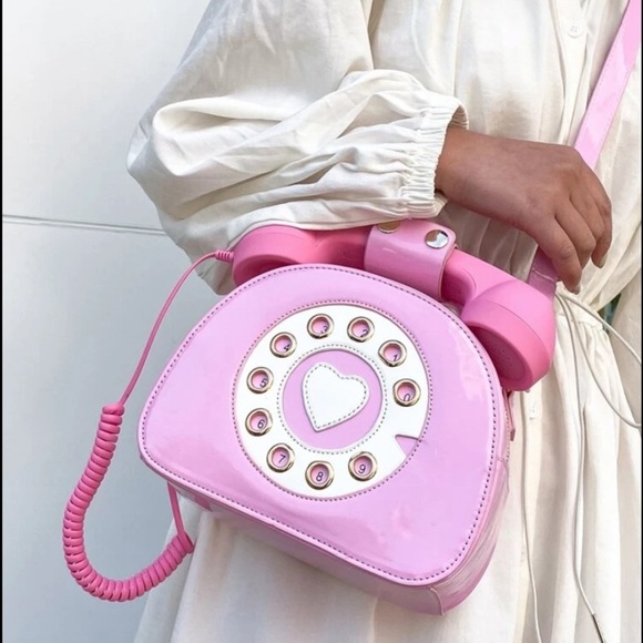 NEW INVENTORY 💞Telephone Design Satchel Bag💞 - Picture 3 of 9
